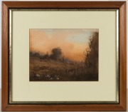 GEOFFREY SPARKS (Australian), (untitled landscapes), two watercolours,  both signed and dated '87, 48 x 53cm each overall - 3