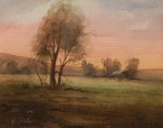 GEOFFREY SPARKS (Australian), (untitled landscapes), two watercolours,  both signed and dated '87, 48 x 53cm each overall - 5