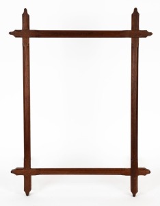 An antique Australian cedar picture frame, 19th century,  84.5cm x 63.5cm, internal 61cm x 47cm 