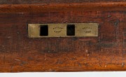 BALLARAT BANK antique Australian cedar cylinder top desk with fitted interior, Sydney origin, circa 1865, 113cm high, 117cm wide, 75cm deep - 3