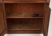 An antique Australian cedar chiffonier with shield panel door, circa 1870, ​​​​​​​151cm high, 107cm wide, 46cm deep - 2