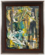 JUDY CASSAB (1920 - 2015), Flower 1959, Oil on board, signed and dated lower right Cassab / 1959, 62 x 47.5cm, framed 77 x 62cm. Provenance: Joel Fine Art, Melbourne, 21 April 2008, lot 161. - 2