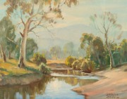 AMBROSE GRIFFIN (1912-1980), King Parrot Creek, Flowerdale, oil on canvas on board, ​​​​​​​38 x 48cm, 52 x 62cm overall