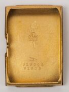 MOVADO&nbsp;9ct gold cased Art Deco gent's wristwatch, manual movement with subsidiary dial, 3.9cm high, 2.2cm wide including crown - 4