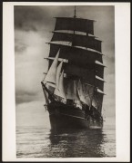 THE B.A.N.Z. ANTARCTIC EXPEDITION: Official original photograph by Captain Frank Hurley: Image A75 - Title: Maker of History, with official "MAWSON ANTARCTIC EXPEDITION" handstamp and release date "TUESDAY MAY 27, 1930" verso, together with official print