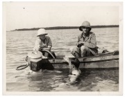 THE BRITISH SCIENTIFIC EXPEDITION ON THE GREAT BARRIER REEF 1928-29: Official original photographs by Charles Leslie Barrett (1879 - 1959: A collection of twenty-five original photographs, most with Barrett's notes affixed verso and several with the offic - 2