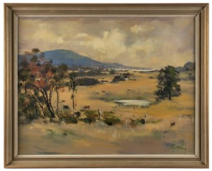 LAURENCE SCOTT PENDLEBURY (1914-1986), Toward Dromana, oil on canvas, signed lower right "Pendlebury", 70 x 90cm, 84 x 101cm overall
