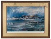 KENNETH JACK (1924-2006), I.) Port Albert, Victoria, (172/200) II.) Melbourne, lithographs, ​​​​​​​frames 77 x 99cm each overall - 4