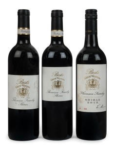 BEST'S GREAT WESTERN Thomson Family Shiraz: 1994, 1998 and 2012 (3 bottles)