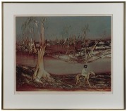 SIDNEY NOLAN (1917-1992), Ned Kelly series, lithograph 52/60, signed lower right "Nolan", ​​​​​​​53 x 64cm, 72 x 81cm - 2