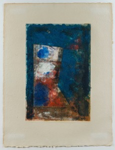 JOHN WALKER (b.1939), Salsipuedes 29 (Leave if you can), monotype, signed and dated '86 at lower right, 47 x 31cm (sheet size 69 x 51cm); framed 95 x 89cm. Provenance: Powell Street Gallery, Melbourne (label verso). Private collection, Melbourne