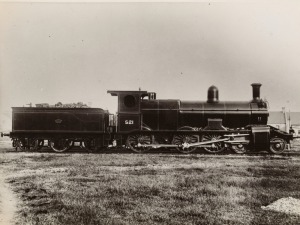 A fine collection of 1940's-era original photographs of locomotives and rolling stock, with much earlier content. Most images are 8" x 6" (20 x 15cm) and are loosely inserted in a large album together with some annotation. (90+).