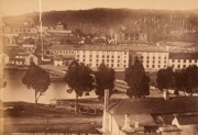 TASMANIA album including a nice selection of Tasmanian albumen prints many captioned. Of note: Examples by Beattie, Port Arthur Before the Fire. Also Lorne, Victoria showing the Coach on The Great Ocean Road, The Grand Pacific hotel in Lorne and many othe - 4