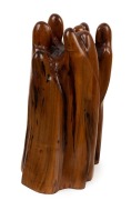 HANS KNORR (1915 - 1988), Untitled sculpture,  carved wood, signed on the base "H.K.",  ​​​​​​​40cm high