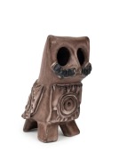 McLAREN pottery owl statue, incised "McLaren", 14.5cm high