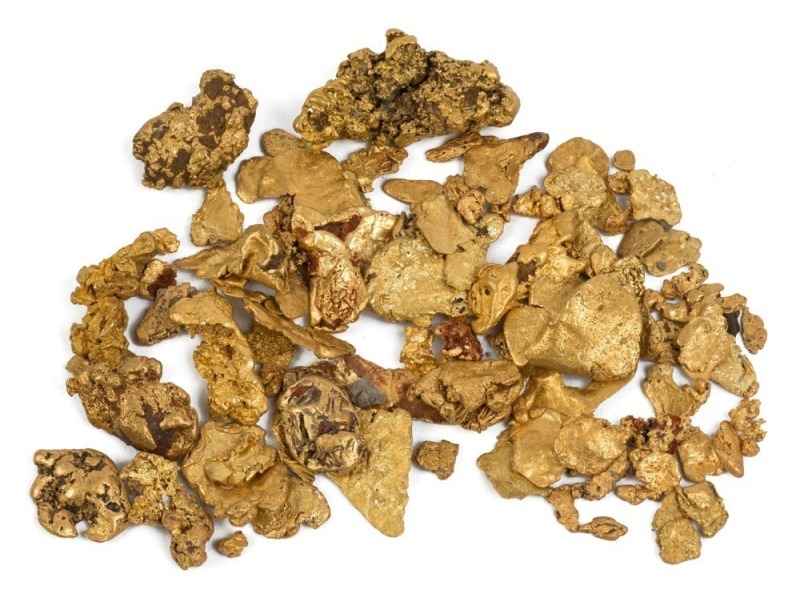 Australian gold nugget specimens. A handsome collection of large jewellery size pieces, (40+ items), 81.1 grams total