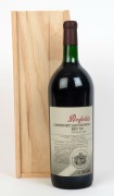 1990&nbsp;PENFOLDS&nbsp;Bin 707, Cabernet Sauvignon, South Australia, bottle no. 1171 in original wooden case (1 magnum).&nbsp; - 2
