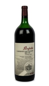 1988 PENFOLDS Bin 707, Cabernet Sauvignon, South Australia, bottle no. 383 in original wooden case (1 magnum).