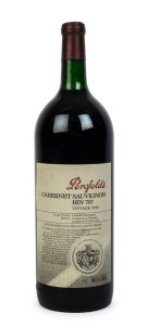 1989 PENFOLDS Bin 707, Cabernet Sauvignon, South Australia, bottle no. 236 in original wooden case (1 magnum).