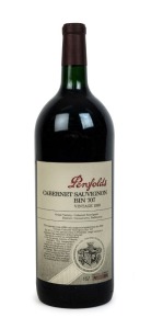 1993 PENFOLDS Bin 707, Cabernet Sauvignon, South Australia, bottle no. 430 in original wooden case (1 magnum). 