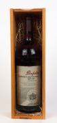 1993 PENFOLDS Bin 707, Cabernet Sauvignon, South Australia, bottle no. 430 in original wooden case (1 magnum).  - 2