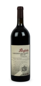 1996 PENFOLDS Bin 707, Cabernet Sauvignon, South Australia, bottle no. 236 in original wooden case (1 magnum). 