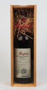 1996 PENFOLDS Bin 707, Cabernet Sauvignon, South Australia, bottle no. 236 in original wooden case (1 magnum).  - 2