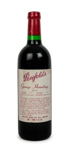 1966 PENFOLDS Bin 95, Grange Hermitage, Magill, South Australia, (1 bottle). Penfolds Red Wine Clinic 2004 label verso.