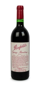 1963 PENFOLDS Bin 95, Grange Hermitage, Magill, South Australia, (1 bottle). Penfolds Red Wine Clinic 2010 label verso.