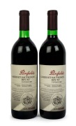 1986 PENFOLDS Bin 707 Cabernet Sauvignon, South Australia, (2 bottles)