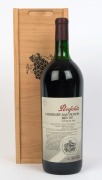 1991 PENFOLDS Bin 707, Cabernet Sauvignon, South Australia, bottle no.181 in original wooden case (1 magnum).  - 2