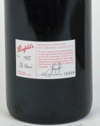 1985 PENFOLDS St. Henri Claret, bottle no. 124 of 600 only, South Australia, (1 magnum). ​​​​​​​Penfolds Red Wine Clinic 2010 label verso - 2