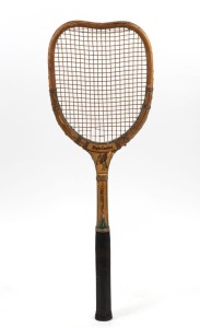 STYLE-LEADER The Brewer Racket Co Newport Victoria Australia vintage tennis racket,  67cm long