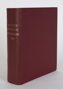 SCOTTISH NATIONAL ANTARCTIC EXPEDITION, 1902 - 1904: "Transactions of the Royal Society of Edinburgh - VOL.XLIX" [Edinburgh, 1914] 1047pp, dealing with information gathered by the Expedition. With numerous plates and illustrations.