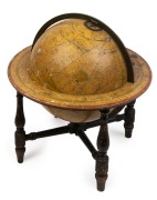 T.M. BARDIN, NEW 12" BRITISH CELESTIAL&nbsp;GLOBE on stand, mid 19th century 44cm high overall
