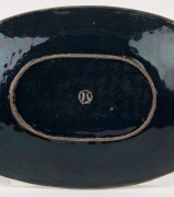 A Japanese cloisonn&eacute; dish with floral decoration,&nbsp; seal mark to base, 15.5cm wide&nbsp; - 2