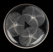 LALIQUE French glass bowl with waterlily motif, circa 1930s, acid etched mark "R. LALIQUE, FRANCE", 21.5cm diameter - 2