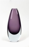 STROMBERG&nbsp;Swedish art glass vase, circa 1960, ​​​​​​​22cm high