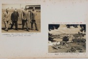 An old-time photograph album (lacking covers) containing a well-annotated collection of various sized images collected by Captain Robert Fitzroy Hamilton Pascoe Stuart-French, who was ADC to the Governor General of New Zealand, Lord Galway. Most images ap - 2