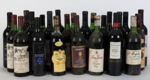 24 assorted bottles of Australian red wine including Wynns and Coonawarra Estate Shiraz