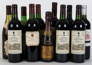 THE FRENCH CONNECTION: 1969 Chateau Timberlay Bordeaux (1); 1984 Jaboulet Vercherre Beaujolais-Villages (1); 1996 Chateau Roquecourbe Minervois (3); 1997 Vignes de Nicole Les Domaines Paul Mas (1); 1997 Chateau de Civrac Medoc (2); 2005 Chateau L'escart "Eden" (1); 2006 Chateau Belrose Moncaillou Bordeaux (1); and a 1973 Veuve Clicquot Ponsardin Brut Champagne (half bottle). Total: 11 bottles.