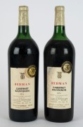 1974 REDMAN Cabernet Sauvignon, Coonawarra, South Australia, (2 magnums).