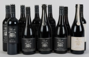 BEST'S GREAT WESTERN Red wine selection. Vintages comprising 2011 (7 bottles), 2012 (3 bottles), 2013 and 2018. Total 12 bottles.