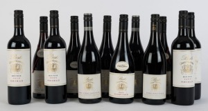 BEST'S GREAT WESTERN: A mixed dozen comprising 2008-2019 various red wines, Victoria (12 bottles).