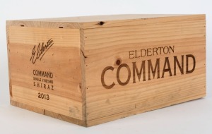 2013 ELDERTON Command Single Vineyard Shiraz, Barossa Valley, South Australia (6 bottles) in original timber box