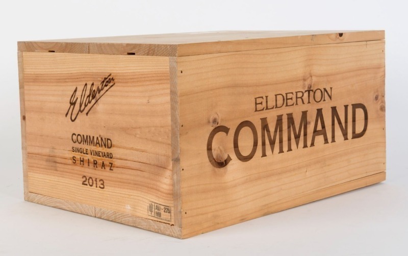 2013 ELDERTON Command Single Vineyard Shiraz, Barossa Valley, South Australia (6 bottles) in original timber box