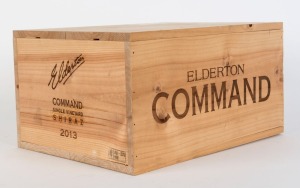 2013 ELDERTON Command Single Vineyard Shiraz, Barossa Valley, South Australia (6 bottles) in original timber box