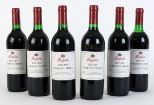 1998 PENFOLDS Bin 389, Cabernet Shiraz, South Australia, (6 bottles) in original Penfolds cardboard box