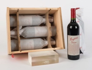 2009 PENFOLDS Bin 95 Grange, South Australia, (5 bottles) in original timber box