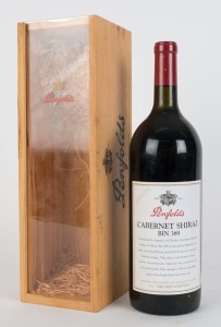 1998 PENFOLDS Bin 389, Cabernet Shiraz, South Australia, in original wooden case (1 magnum). 